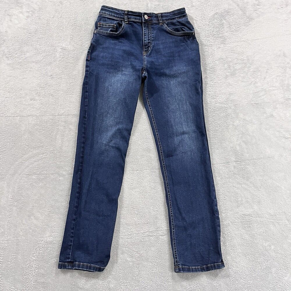 Boden Jeans Slim Straight‎ Boys 15Y Dark Blue Adjustable Waist Stretch